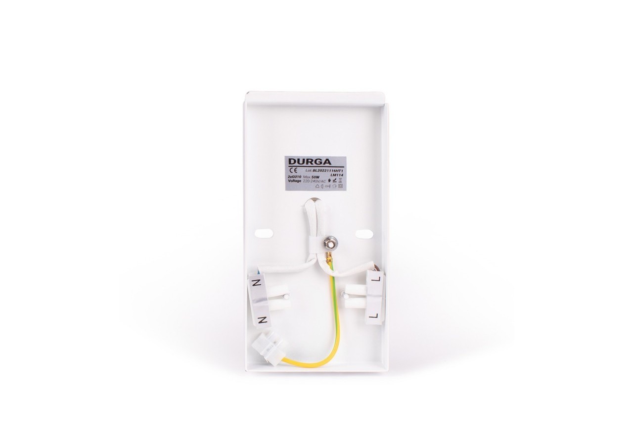 Applique murale en bois bidirectionnelle "Durga"-2 x GU10-Intérieur - LM114 - Barcelona LED