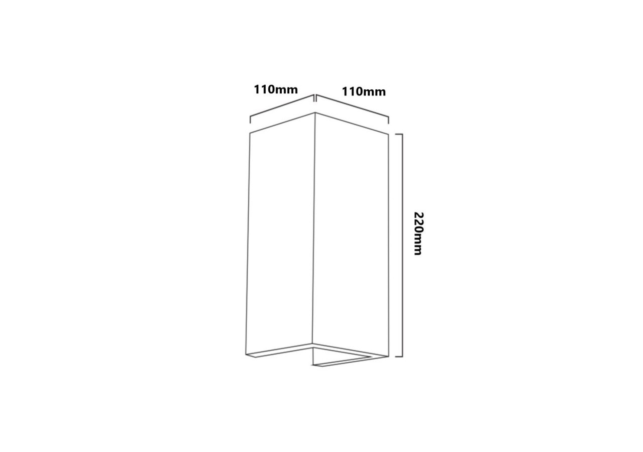 Applique murale en bois bidirectionnelle "Durga"-2 x GU10-Intérieur - LM114 - Barcelona LED