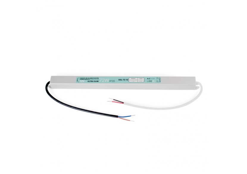 Alimentation LED extra plate 12V-72W-IP20 - SSL-72-12 - Barcelona LED