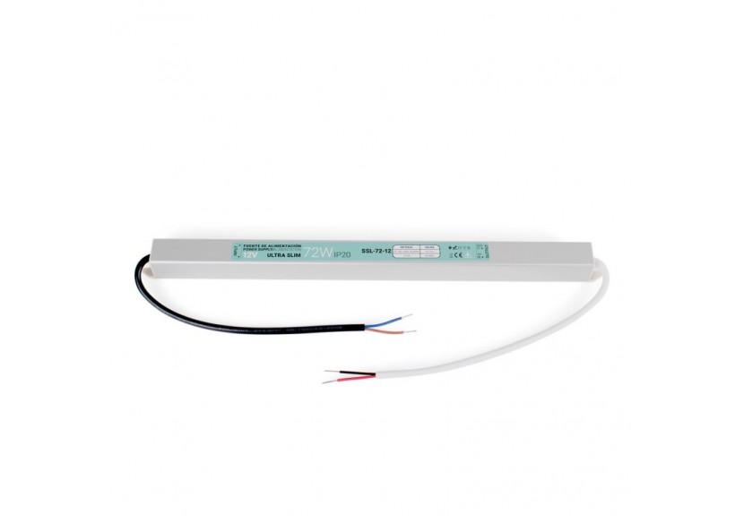 Alimentation LED extra plate 12V-72W-IP20 - SSL-72-12 - Barcelona LED