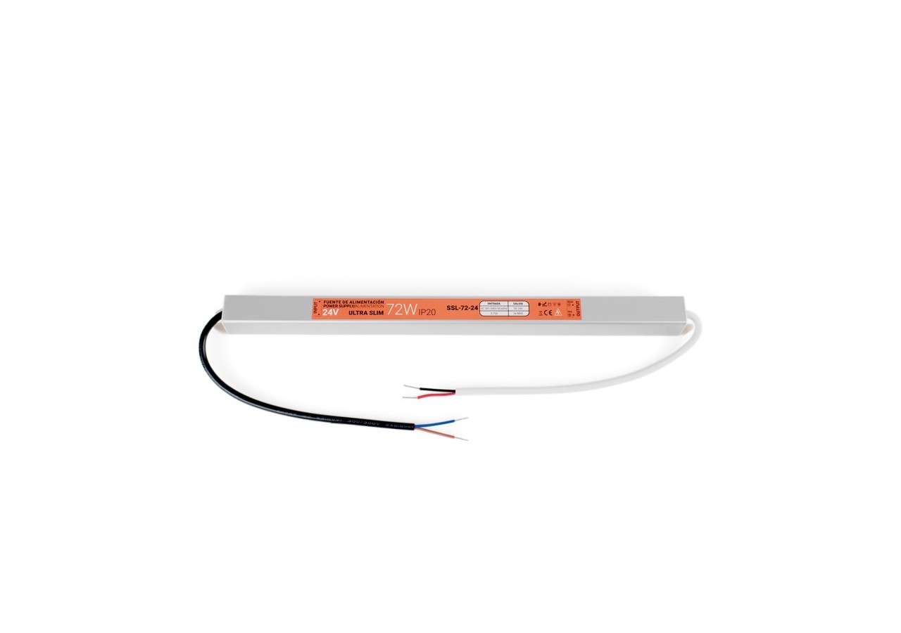 Alimentation LED extra plate 24V-72W-IP20 - SSL-72-24 - Barcelona LED