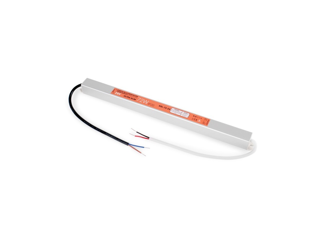 Alimentation LED extra plate 24V-72W-IP20 - SSL-72-24 - Barcelona LED