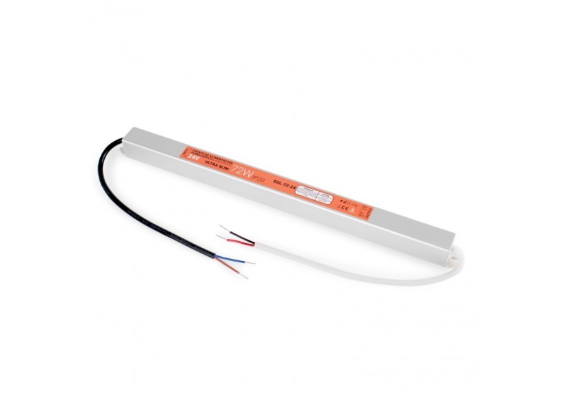 Alimentation LED extra plate 24V-72W-IP20 - SSL-72-24 - Barcelona LED Alimentation LED extra plate 24V-72W-IP20 - SSL-72-24 - Barcelona LED