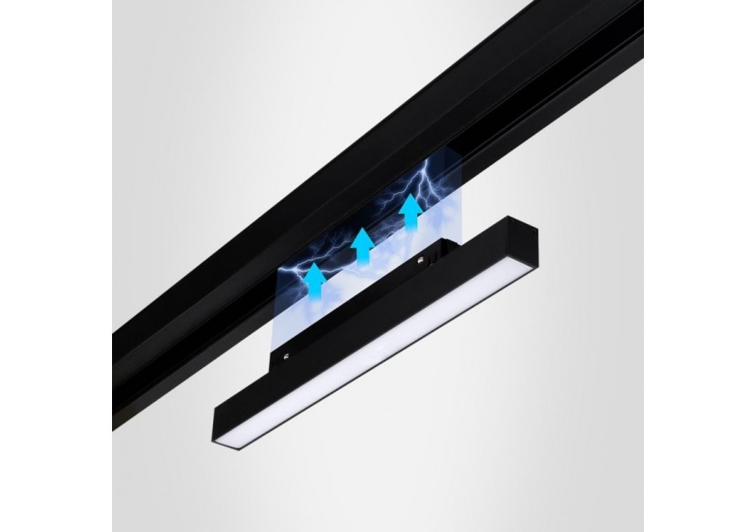 Spot linéaire opale sur rail magnétiqueRGB + CCT-12W-Mi Light - MF5-12A-RF - Barcelona LED Spot linéaire opale sur rail magnétiqueRGB + CCT-12W-Mi Light - MF5-12A-RF - Barcelona LED
