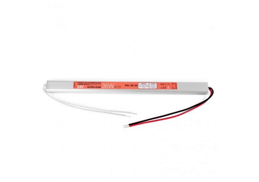 Alimentation LED extra plate 24V-36W-IP20 - SSL-36-24 - Barcelona LED Alimentation LED extra plate 24V-36W-IP20 - SSL-36-24 - Barcelona LED