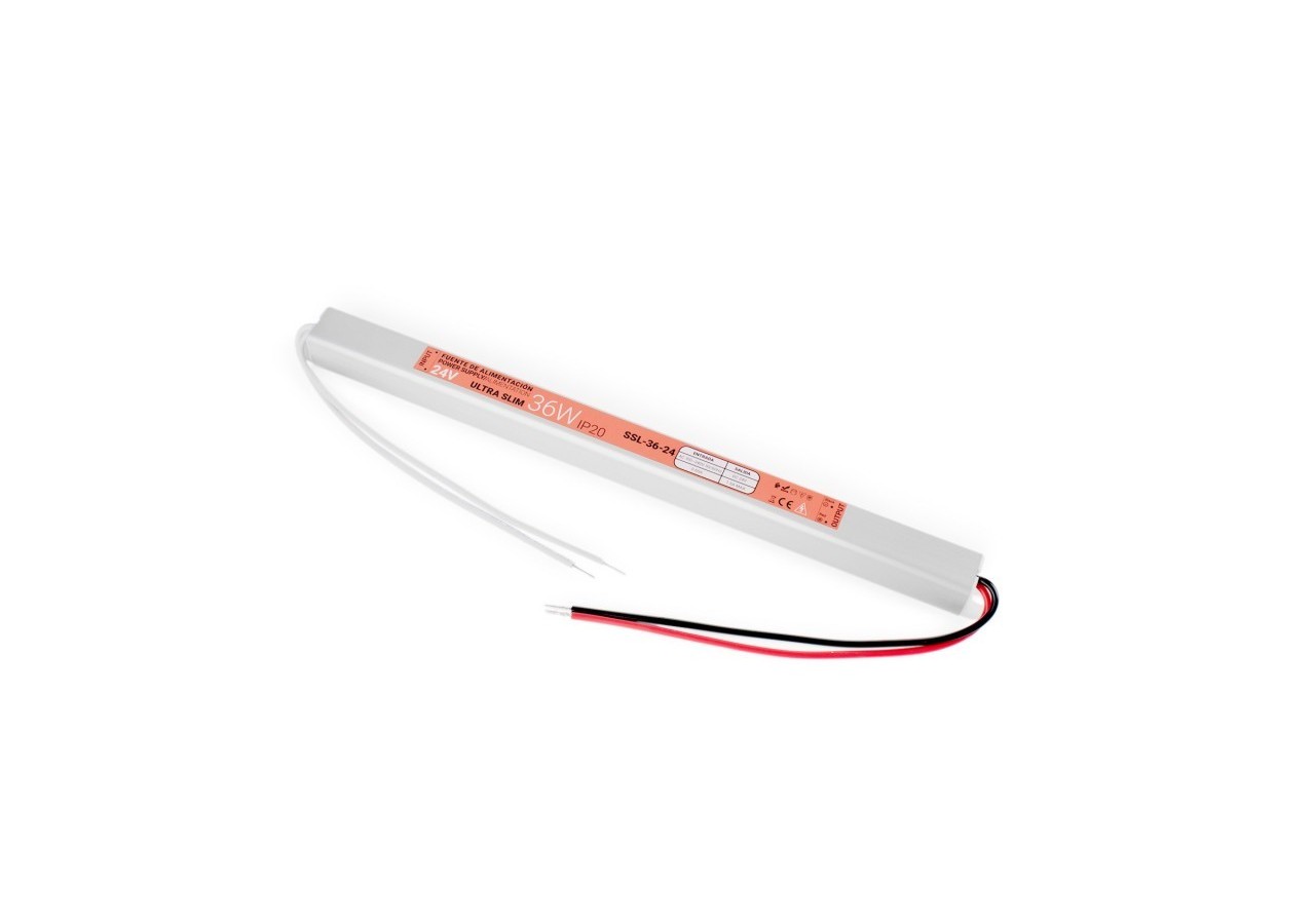 Alimentation LED extra plate 24V-36W-IP20 - SSL-36-24 - Barcelona LED