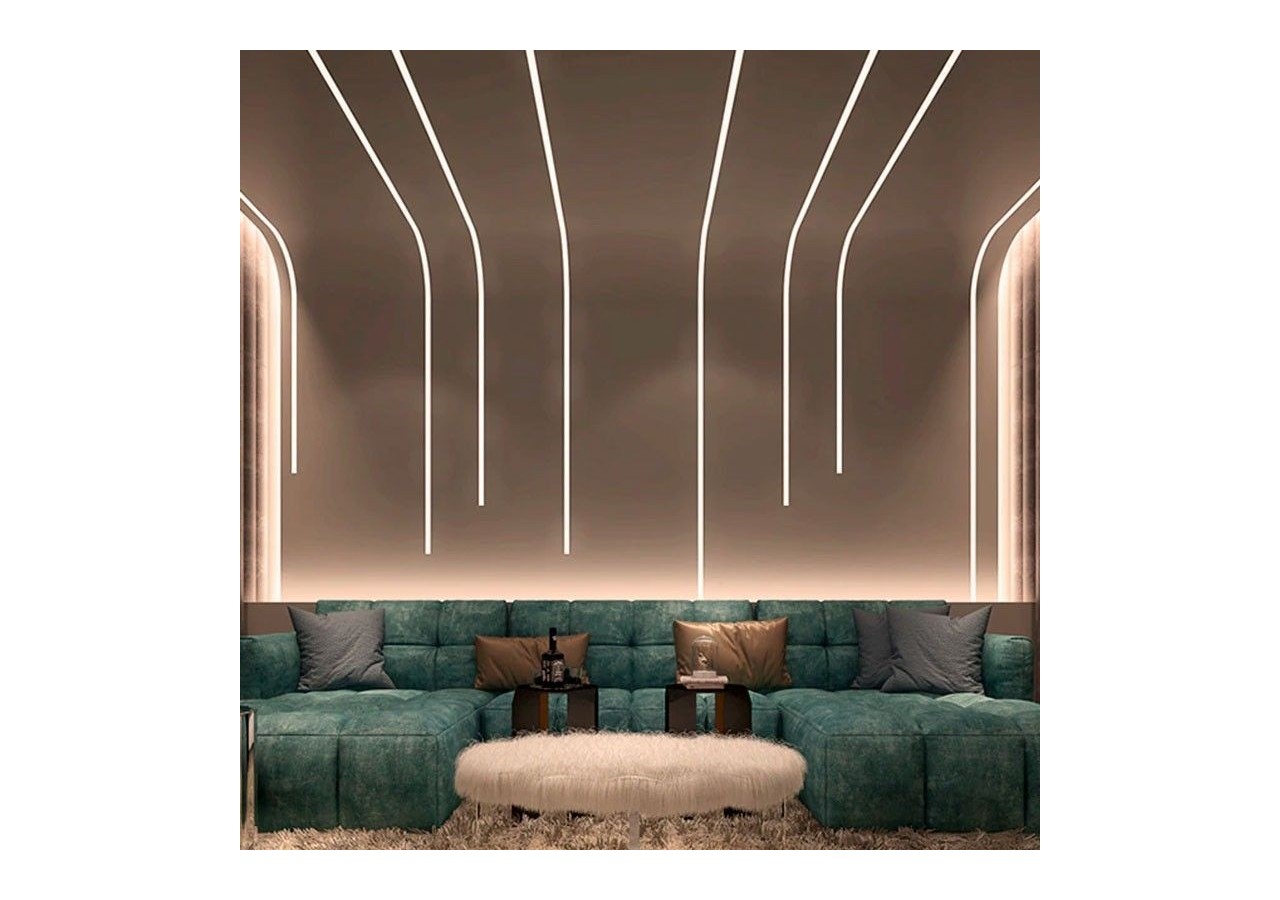 Néon LED flexible 24V DC-5x11mm-5m-Kit complet-11W/m-320 LED/m-IP67-À courbure verticale - N511-5M-270 - Barcelona LED