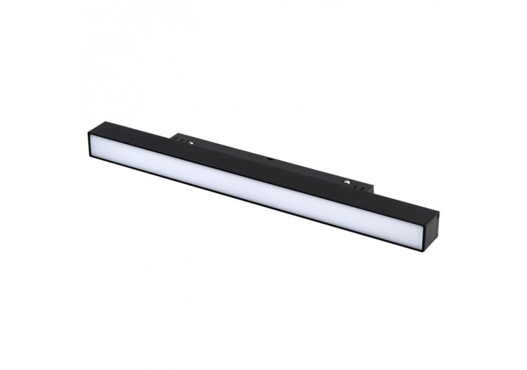 Spot linéaire opale sur rail magnétique CCT-12W-Mi Light - MF2-12A-RF - Barcelona LED 2