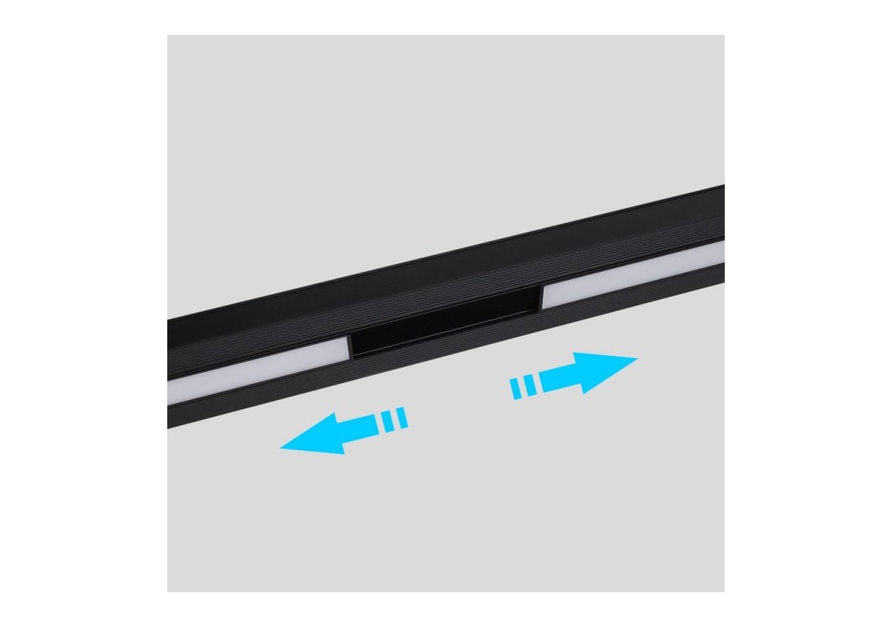 Spot linéaire opale sur rail magnétique CCT-24W-Mi Light - MF2-24A-RF - Barcelona LED