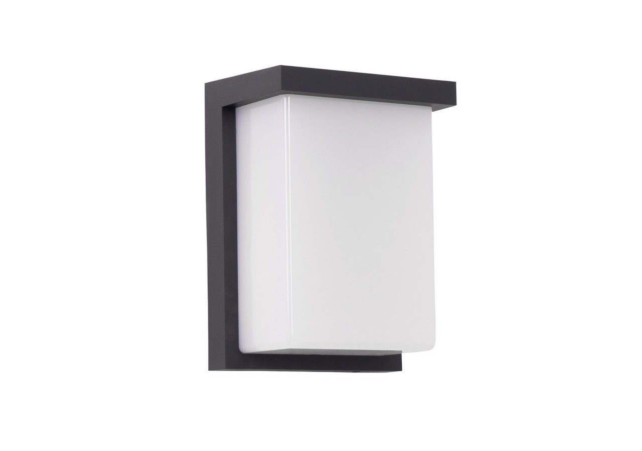 Applique murale extérieure en aluminium "Block"-Puissance réglable : 12W-14W-16W-CCT- IP65 - L5070 - Barcelona LED
