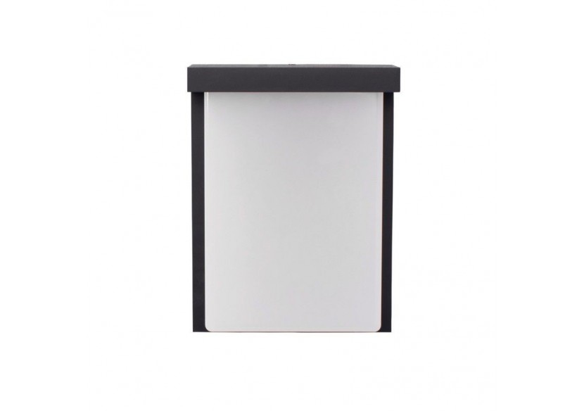 Applique murale extérieure en aluminium "Block"-Puissance réglable : 12W-14W-16W-CCT- IP65 - L5070 - Barcelona LED
