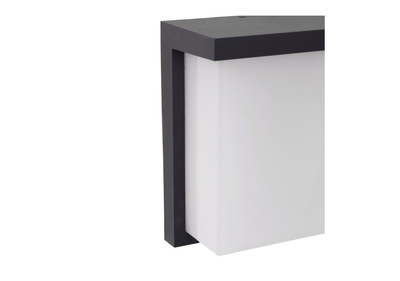 Applique murale extérieure en aluminium "Block"-Puissance réglable : 12W-14W-16W-CCT- IP65 - L5070 - Barcelona LED