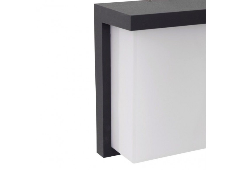 Applique murale extérieure en aluminium "Block"-Puissance réglable : 12W-14W-16W-CCT- IP65 - L5070 - Barcelona LED