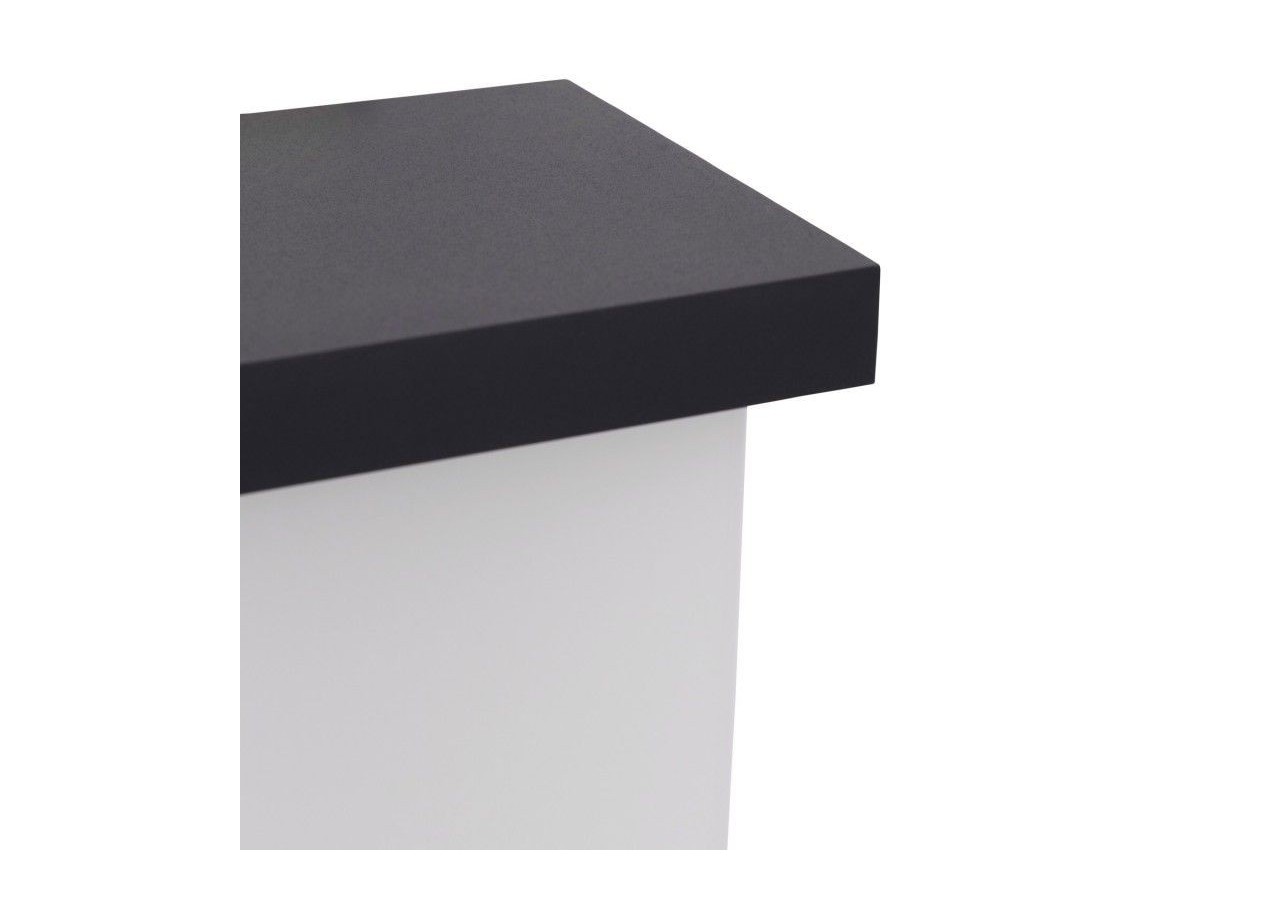 Applique murale extérieure en aluminium "Block"-Puissance réglable : 12W-14W-16W-CCT- IP65 - L5070 - Barcelona LED