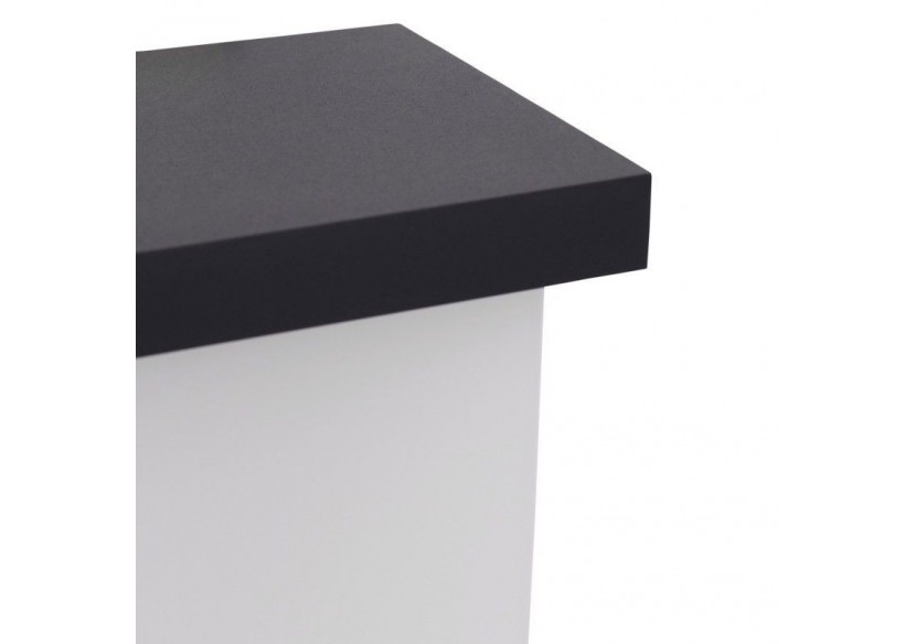 Applique murale extérieure en aluminium "Block"-Puissance réglable : 12W-14W-16W-CCT- IP65 - L5070 - Barcelona LED