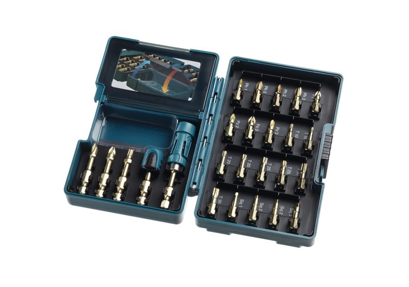 Jeu d'embouts de vissage IMPACT GOLD (26pcs) - Makita : Confort'Mat