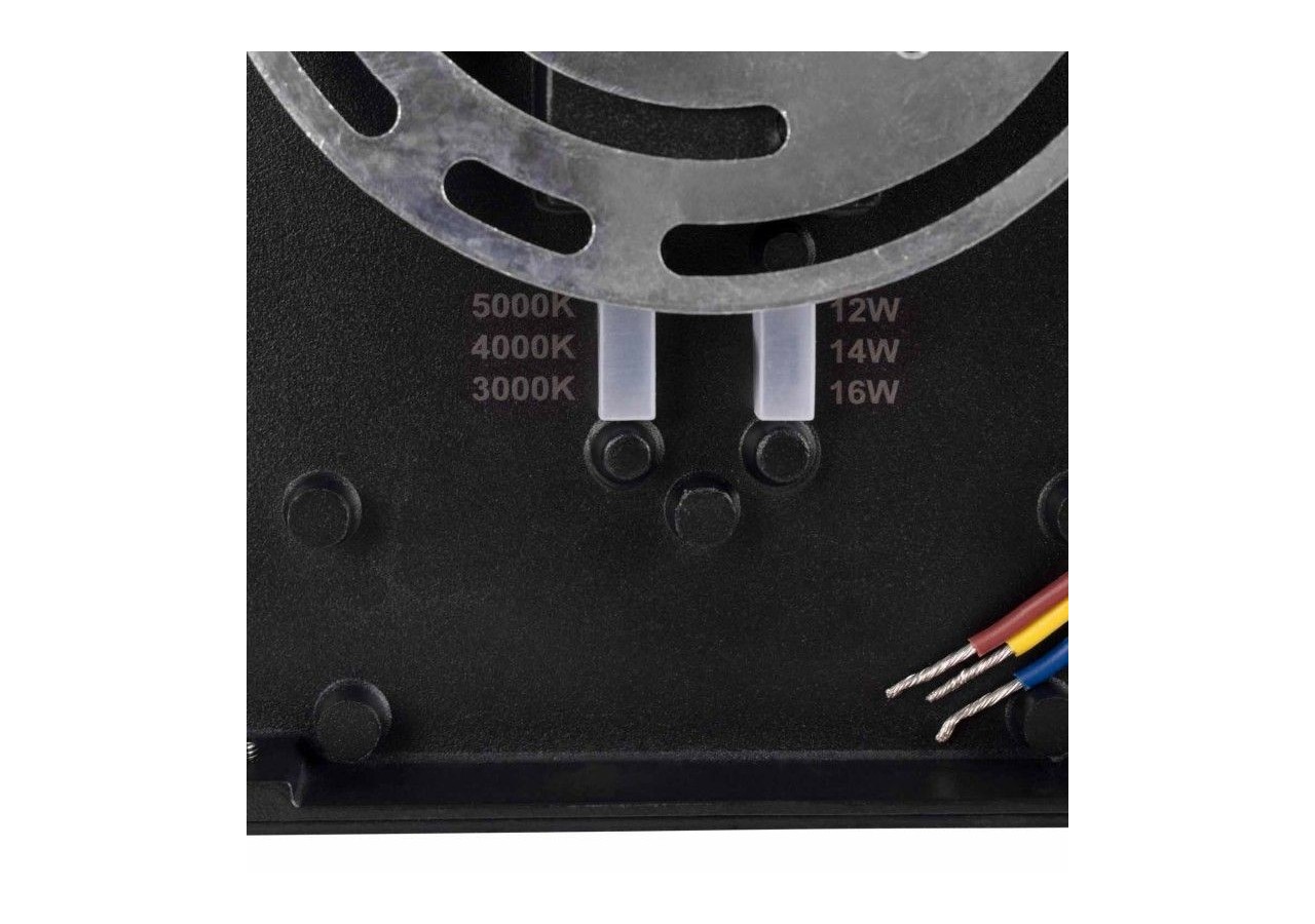 Applique murale extérieure en aluminium "Block"-Puissance réglable : 12W-14W-16W-CCT- IP65 - L5070 - Barcelona LED