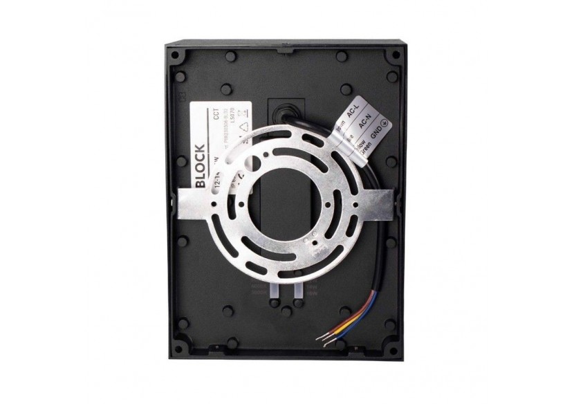 Applique murale extérieure en aluminium "Block"-Puissance réglable : 12W-14W-16W-CCT- IP65 - L5070 - Barcelona LED