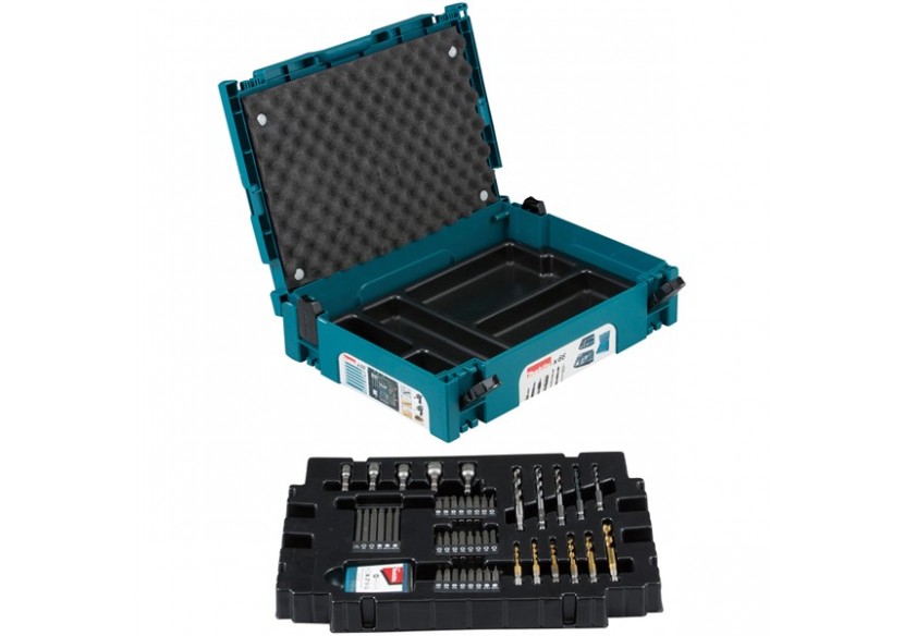 Coffret makpac 56 accessoires pour visseuses à choc - Makita : Confort'Mat