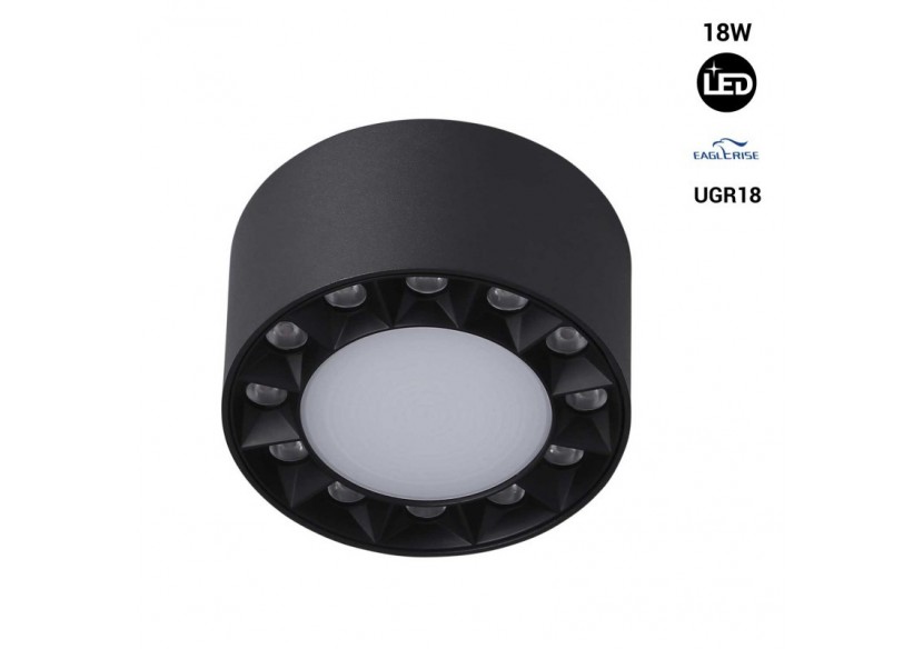 Applique plafond LED 18W-UGR18-Driver Eaglerise - B1323-B-BC - Barcelona LED