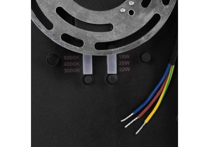 Applique murale d'extérieur en aluminium "Retal"-Puissance réglable : 18W-20W-22W-CCT- IP65 - L5071 - Barcelona LED