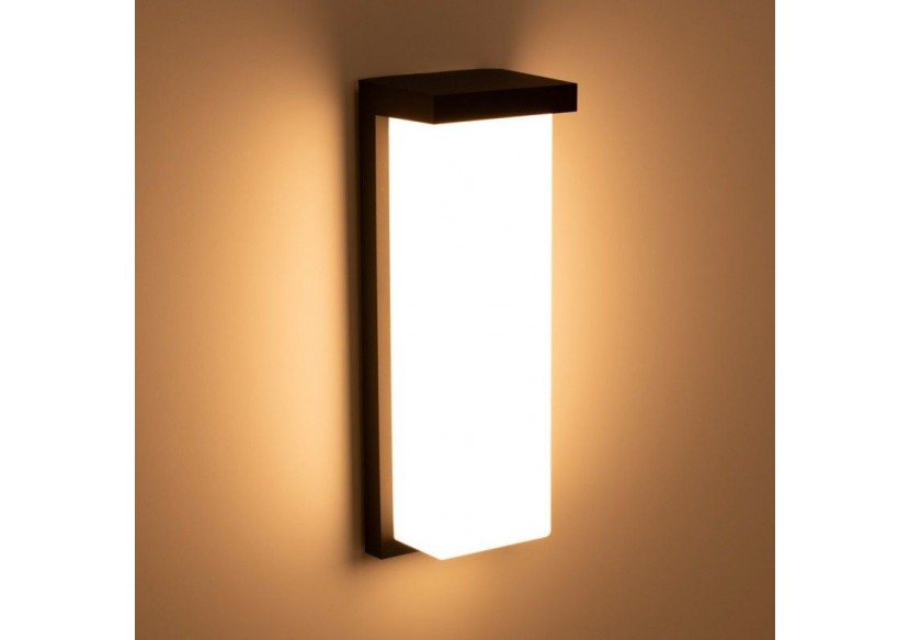 Applique murale d'extérieur en aluminium "Retal"-Puissance réglable : 18W-20W-22W-CCT- IP65 - L5071 - Barcelona LED