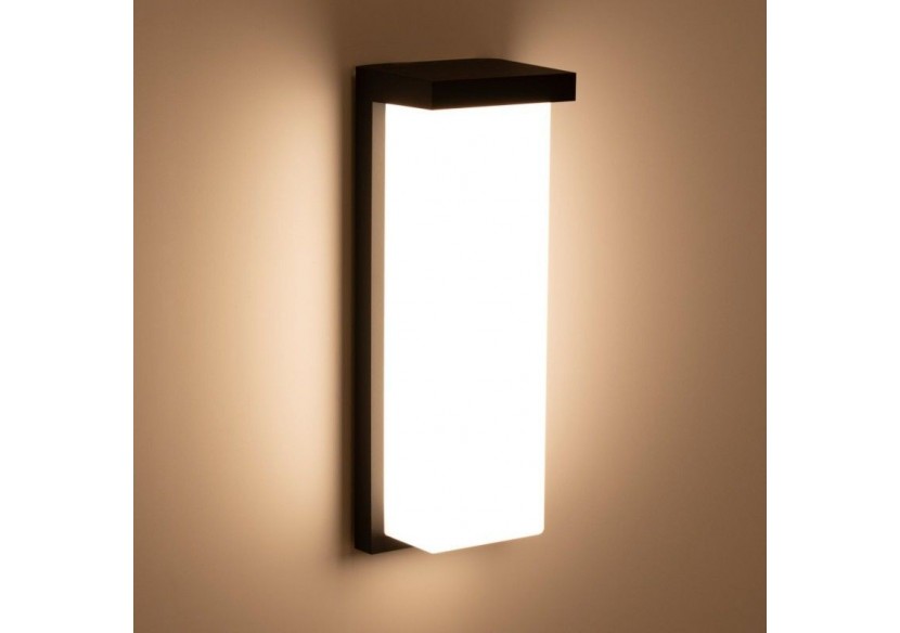 Applique murale d'extérieur en aluminium "Retal"-Puissance réglable : 18W-20W-22W-CCT- IP65 - L5071 - Barcelona LED