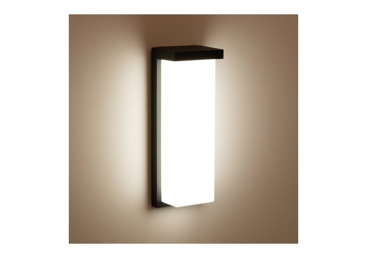 Applique murale d'extérieur en aluminium "Retal"-Puissance réglable : 18W-20W-22W-CCT- IP65 - L5071 - Barcelona LED