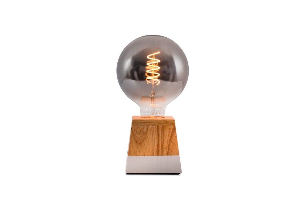 Ampoule décorative fumée à filament "Smoky" E27 G125-4W-2200K - BFD1-G125E27-AHUM - Barcelona LED