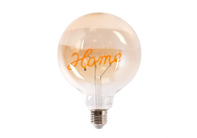 Ampoule décorative à filament"HOME" E27 G125-4W-2200K - BFD1-G125E27-HOME - Barcelona LED