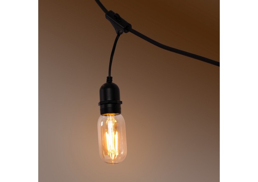 Ampoule à filament LED E27 T45-4W-Vintage-2200K - BFD1-T45E27-BC - Barcelona LED