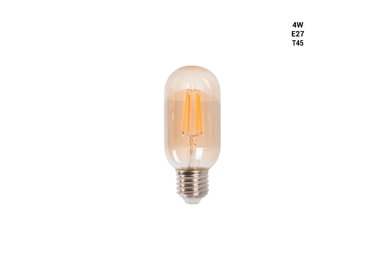 Ampoule à filament LED E27 T45-4W-Vintage-2200K - BFD1-T45E27-BC - Barcelona LED