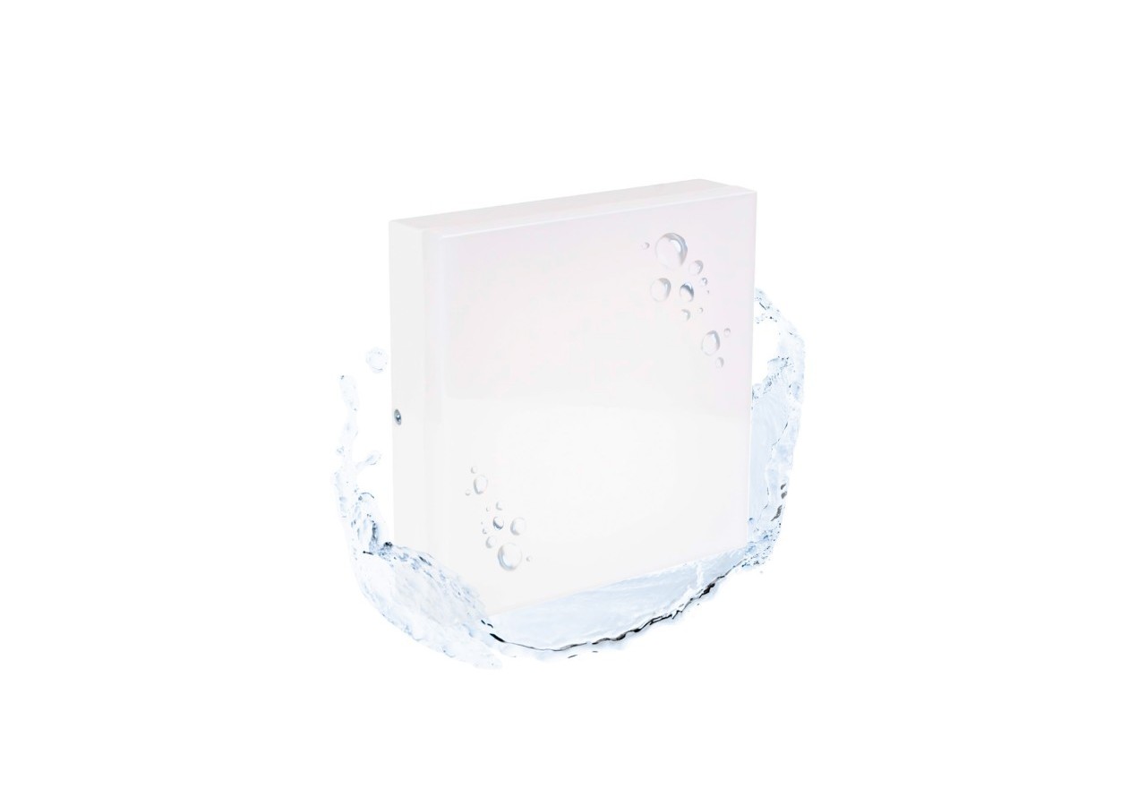 Plafonnier LED carré étanche 15W-IP44-4000K - B1721-C-BN - Barcelona LED