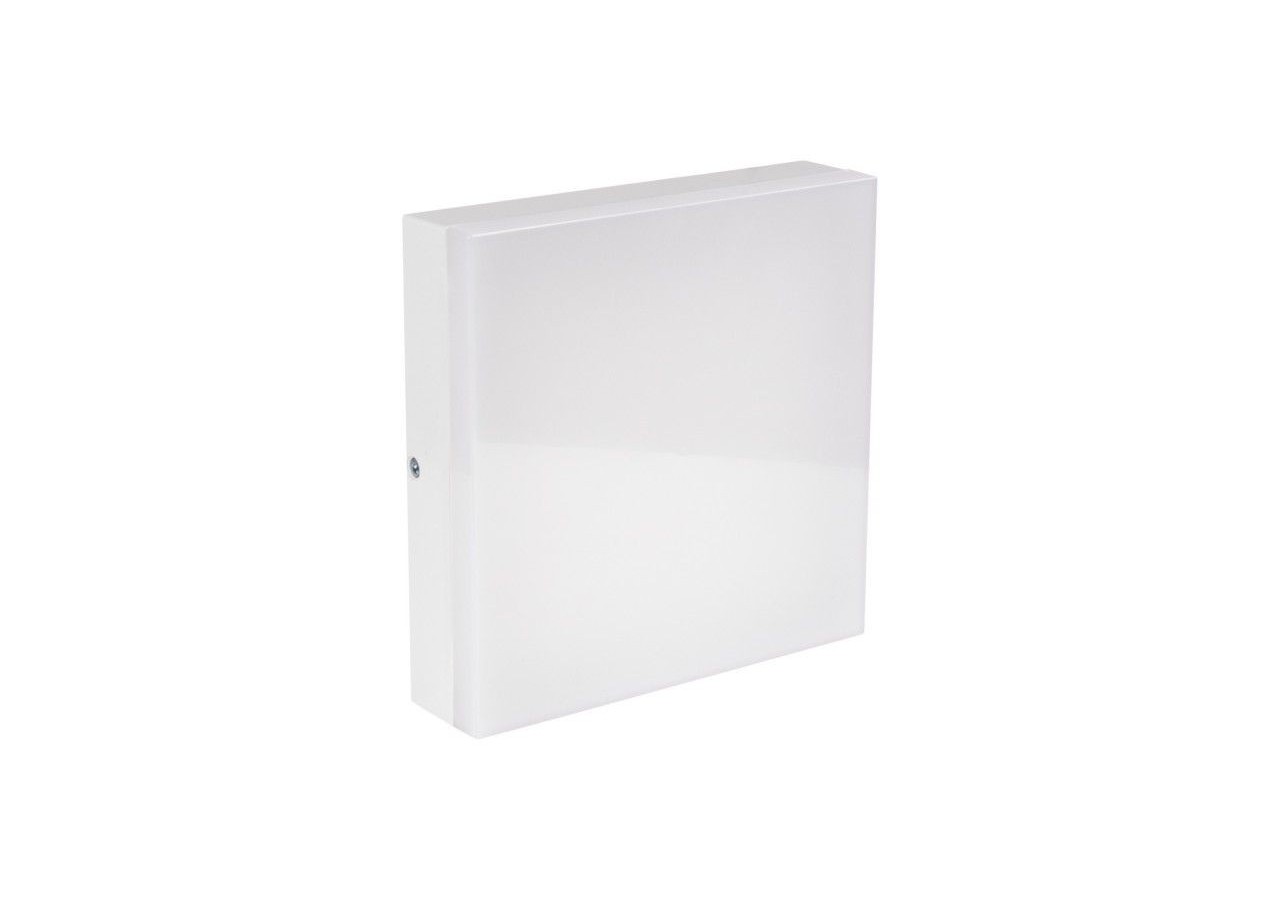 Plafonnier LED carré étanche 15W-IP44-4000K - B1721-C-BN - Barcelona LED
