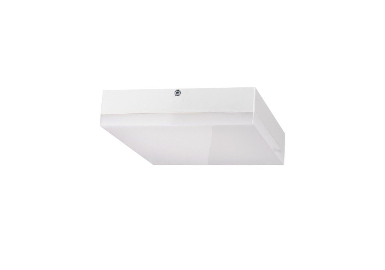 Plafonnier LED carré étanche 15W-IP44-4000K - B1721-C-BN - Barcelona LED