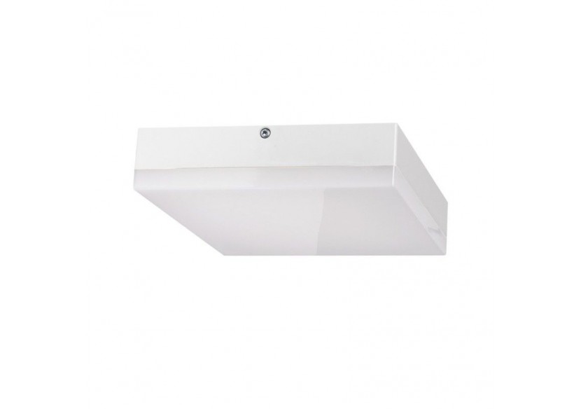 Plafonnier LED carré étanche 15W-IP44-4000K - B1721-C-BN - Barcelona LED