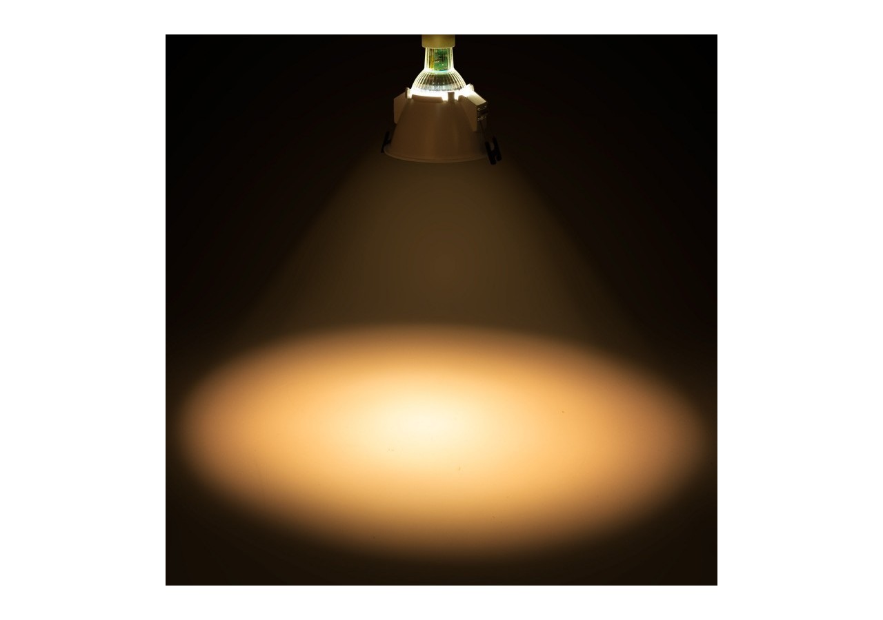 Ampoule LED GU10 5,4W verre-740lm-PAR16-100 degrés - BSC1-PAR16GU10-100-BC - Barcelona LED