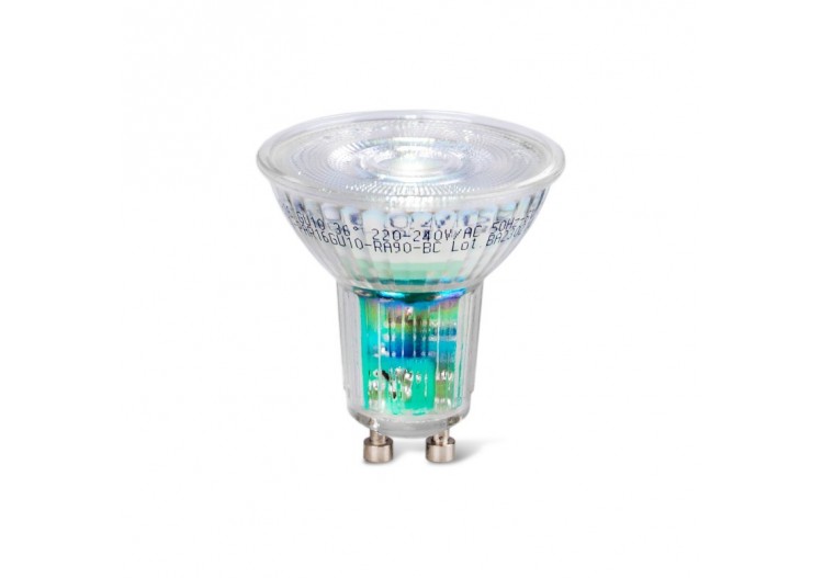 Ampoule LED GU10 6W Full Spectrum "SUNLIKE"-Verre-500lm-IRC90-PAR16-36 degrés - BSC1-PAR16GU10-RA90-BC - Barcelona LED 2
