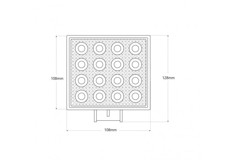 Projecteur LED 80W 12-24V DC-Machines, automobiles et bateaux-8000lm-60 degrés - BV007 - Barcelona LED