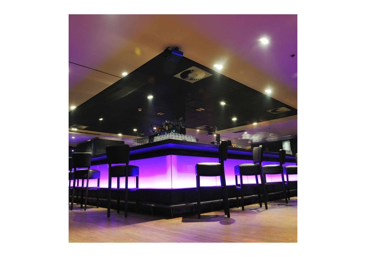 Ruban LED 24V DC-18W/m-Ultraviolet-10mm-IP20-5m-SMD2835 120LED/m - B1552-UV - Barcelona LED