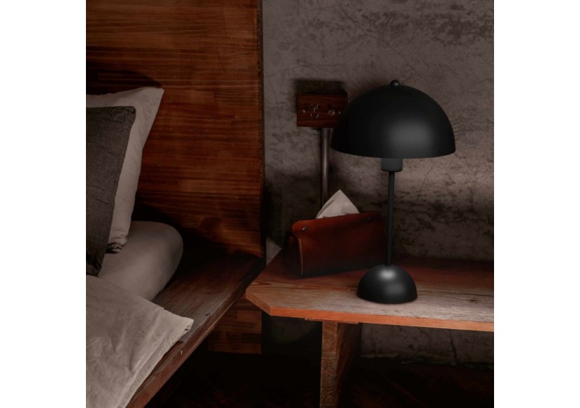 Lampe à poser design avec interrupteur et prise "Seta"-E27 - L3082-N - Barcelona LED