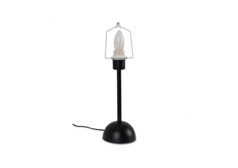 Lampe à poser design avec interrupteur et prise "Seta"-E27 - L3082-N - Barcelona LED