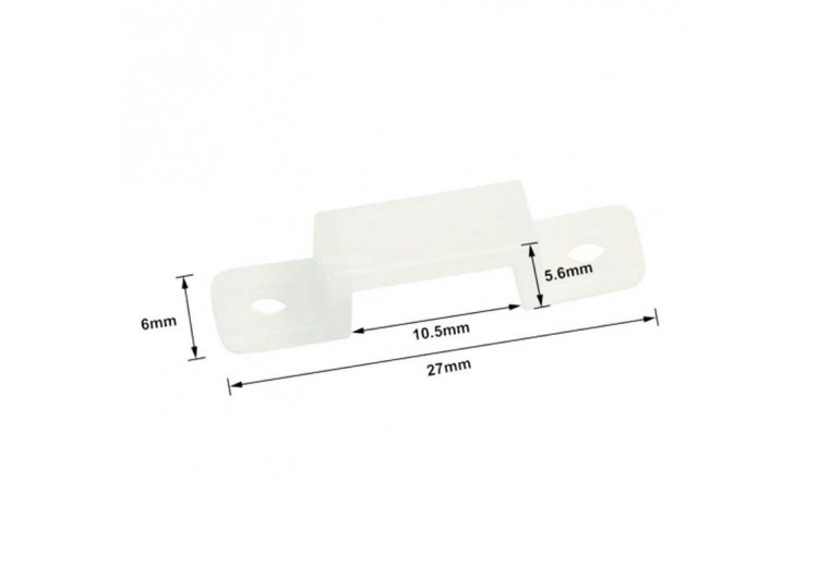 Clip en silicone pour étui étanche IP67 8mm - 8MCWT - Barcelona LED 2