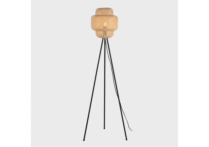 Lampadaire en osier "Onna" - LM141-P - Barcelona LED