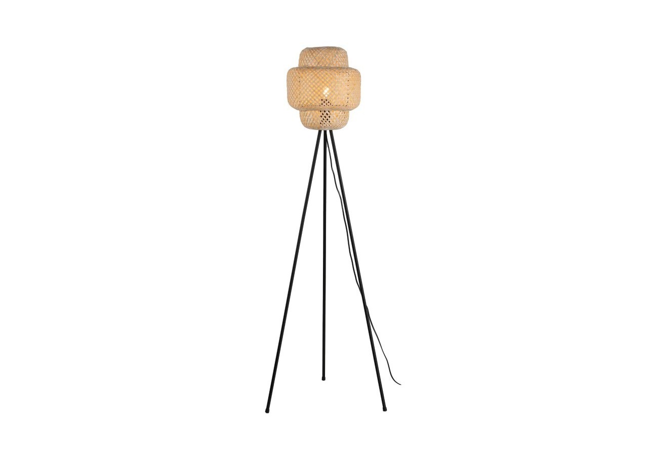Lampadaire en osier "Onna" - LM141-P - Barcelona LED