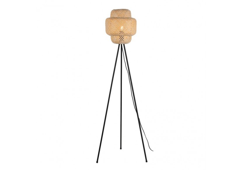 Lampadaire en osier "Onna" - LM141-P - Barcelona LED