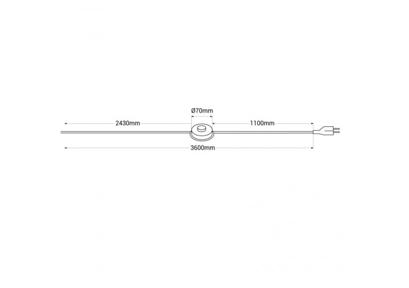 Lampadaire en osier "Onna" - LM141-P - Barcelona LED