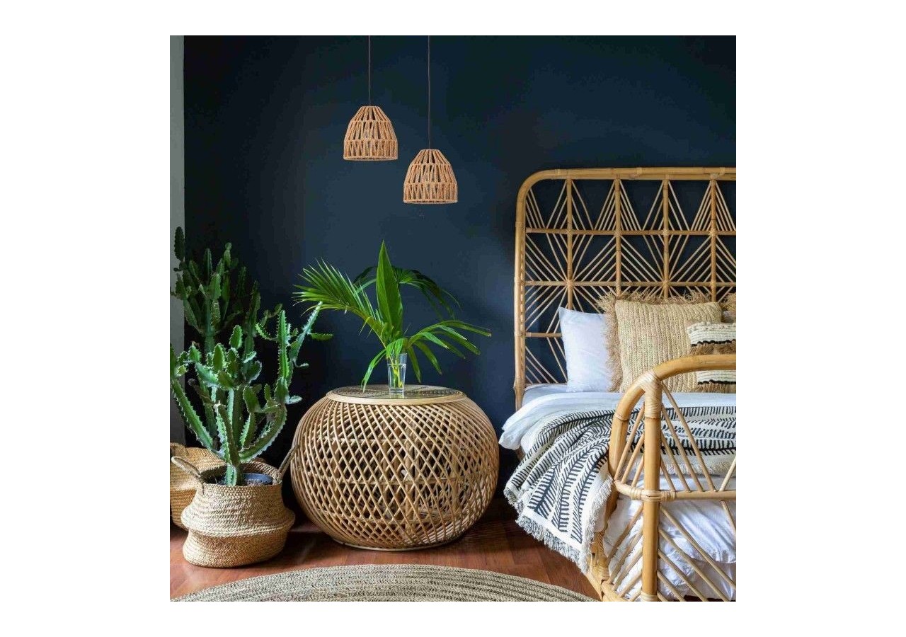 Suspension papier tressé "Rems"-E27 - LM188 - Barcelona LED