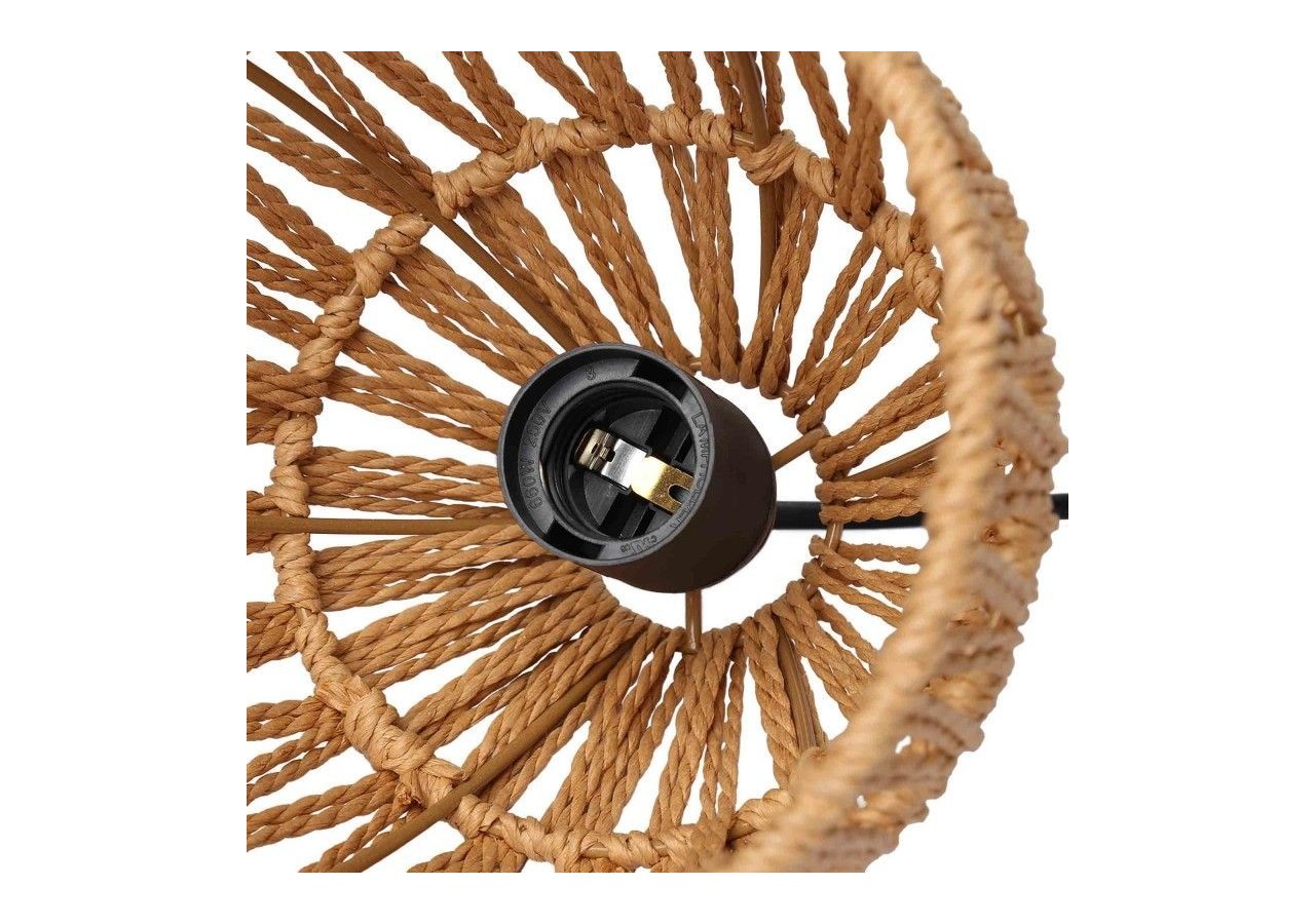 Suspension papier tressé "Rems"-E27 - LM188 - Barcelona LED