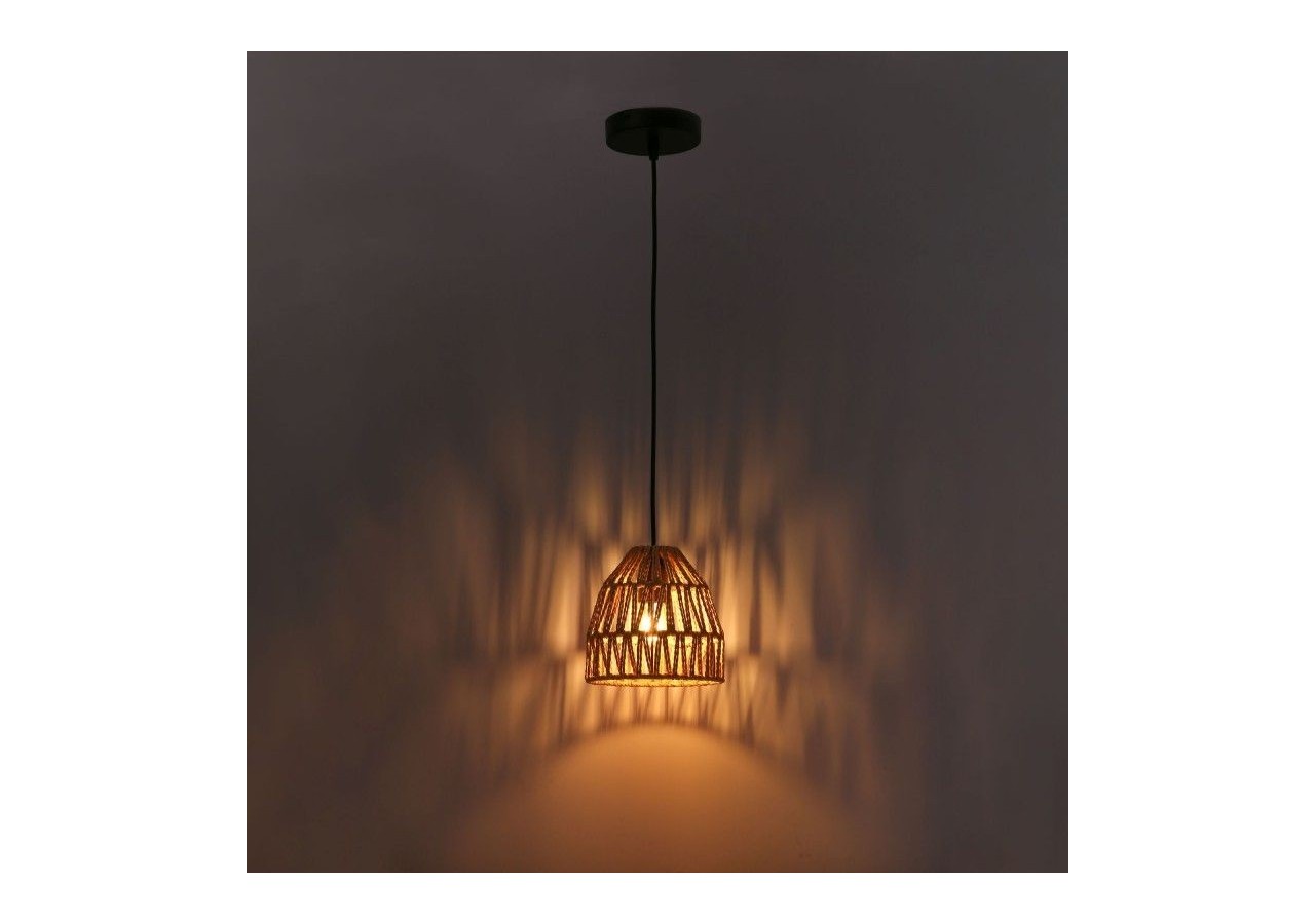 Suspension papier tressé "Rems"-E27 - LM188 - Barcelona LED